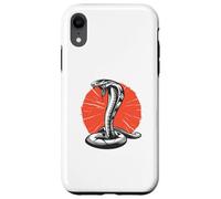 Aggressive Cobra King Snake Cobra Lover Reptiles Animals Case for iPhone XR