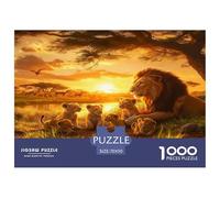 Aggressiveness Dinosaur 1000 Pieces Jigsaw Puzzles for Adults Impossible Beautiful Home Decoration Art Colorful DIY Craft 70x50cm/1000pcs