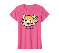 Aggretsuko Mood T-Shirt T-Shirt, Women, Pink Heather, Small