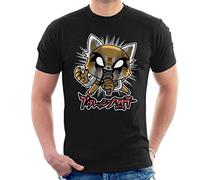 Aggretsuko Retsuko Holding Mic Men's T-Shirt Black