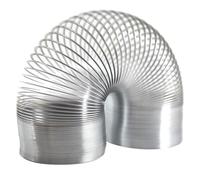 AGGSTROM Wave Form Helix Spring, 4" Closed Length x 3" Diameter - A Scientist's Version of The Classic Toy - Extra Long