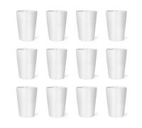 AGH Sublimation Ceramic Shot Glasses 1.5 oz Set of 12 Shot Glasses Sublimation Blanks Products Personalized Shot Glasses Bulk for Whiskey, Tequila, Vodka, Espresso