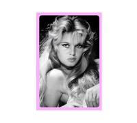 AGHNZ Brigitte Anne-Marie Bardot Poster Canvas Posters Unframe-style 08x12inch(20x30cm)