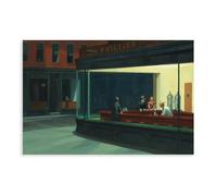 AGHNZ Nighthawks Canvas Posters Canvas Posters Unframe-style 12x18inch(30x45cm)