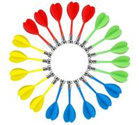 aghoer Pack of 20 Magnetic Darts, Magnetic Darts, Indoor Game Target Accessories, for Families, Bars, Arcades etc