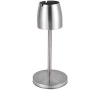 AGHXYUER Stainless Steel Telescopic Ashtray Floor Standing Ash Tray Ashtray Portable Metal Windproof Ashtray Smoking