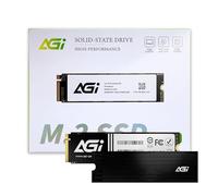 AGI AI828 2TB Internal SSD M.2 PCIe Gen4x4 NVMe 2280, 3D NAND, HMB, Read Speed Up to 7400MB/s, Compatible with Laptop and Desktop Computer (PC)