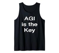 AGI is The Key Artificial General Intelligence Tank Top