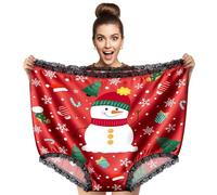 AGIFTMIND Granny Panties Funny Giant Big Underwear Christmas White Elephant Prank Gag Gift for Adult Women Men, Red, One size