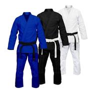 Agile Dragon Bjj Gi for Men - Brazilian Jiu Jitsu Gi - Preshrunk sweat wicking Fabric - Machine washable - Free white Belt, Royal Blue, A4
