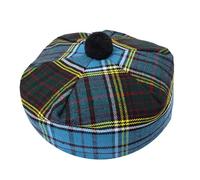 Agile Dragon Highland Scottish Kilt Tam O' Shanter Acrylic Wool Tammy Hat/Cap One Size Various Tartans, Anderson, One size