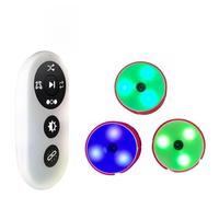Agile Reaction Training Light Kit, Portable Remote Control with 4 Modes, Enhances Hand-Eye Coordination, USB Charging for Speed and Agility Improvement