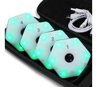 Agile Reaction Training Light Set with App Exercises, Improves Reaction Time & Agility for Athletes and Trainers