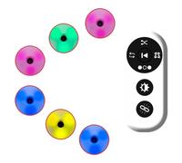 Agile Reaction Training Lights, Remote Control Flash Reflex Equipment for Speed & Hand-Eye Coordination Training, Perfect for Physical Fitness & Reaction Time Improvement