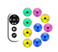 Agile Reaction Training Lights, Remote Control Flash Reflex Equipment for Speed & Hand-Eye Coordination Training, Perfect for Physical Fitness & Reaction Time Improvement