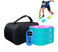 Agile Reaction Training Lights with Remote Control - 4 Modes for Speed, Reaction Time, and Hand-Eye Coordination Enhancement in Boxing and Fitness Training