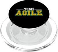 Agile Team Members Scrum Project Management Funny PM Coach PopSockets PopGrip for MagSafe