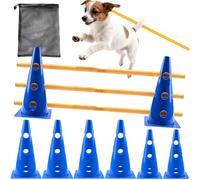 Agility Course for Dogs Hurdle Cones Play Interactive Toys