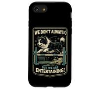 Agility Dog Joke We Don’t Always Q Funny Handler Saying Case for iPhone SE (2020) / 7/8
