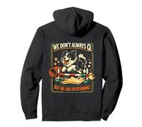 Agility Dog Joke We Don’t Always Q Funny Handler Saying Pullover Hoodie
