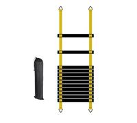 Agility Ladder Set, Portable Speed Training Equipment, Soccer Footwork Ladder Kit, Athletic Coordination Speed Drill Tool, Fitness Training Gear for Track Field Hockey Tennis Badminton