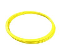 Agility Rings 30/40/50cm Agility Training Ring Speed Round Foot for Sports(Yellow 40 cm)