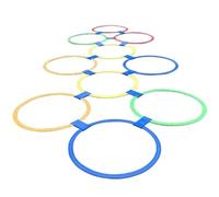Agility Rings Sensory Training Equipment Outdoor Fun Game Hopscotch Jumping Ring Sport Toy for Football(47cm)