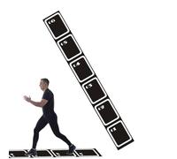 Agility Training Ladder Mat - Agility Training Equipment for Soccer and Basketball | Portable Sports Speed Practice Pad for Fitness, Football, Basketball