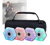 Agility Training Light Kit with App Connectivity for Reflex and Reaction Time Improvement in Sports