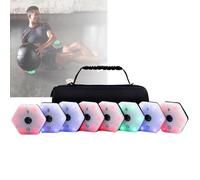 Agility Training Light Kit with App Connectivity for Reflex and Reaction Time Improvement in Sports