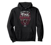 Aging Like A Fine Wine Drinker Vino Birthday Pullover Hoodie