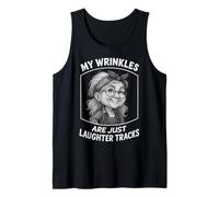 Aging Like A Legend - Funny Women’S Laughter LINE Design Tank Top
