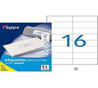 agipa 119012 universal labels, 105 x 37 mm with trigger