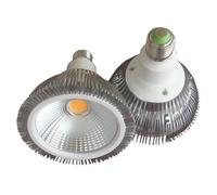 AGIPS Wide voltage lights 4pcs/lot COB Led Lamp PAR PAR38 Spotlight E27 12W AC85~265V PAR Lamp Led Spotlight Household bulbs (Size : Warm white)