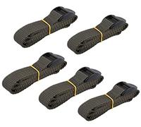 Agitato 5pcs Trail Camera Straps Wildlife Trail Camera Mounting Straps 145cm Nylon Strap With Cam Buckles Tie Down Cinch Nylon Fiber Strap for Hunting Cameras Accessories