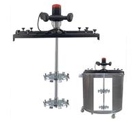 Agitator Tank Mixer Machine 3280W Electric Tank Barrel Paint Mixer for Motar, Paint, Thinset Handheld Mud Mixer Stirring Tool for Fodder(Packagec)