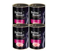 Agitrade Dolina Noteci Premium Turkey Wet Food for Kittens Complete Junior Recipe 4 x 400g Cans