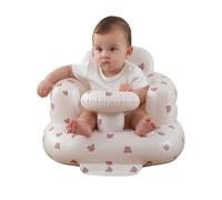 AGITVPS Upgrade Inflatable Baby Seat with Tray for Babies 3-36 Months, Built in Air Pump Bumbo Seat with Tray, Load-Capable Baby Chair Sit Me up Floor Seat for Baby, Learning to Sit&Feeding