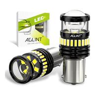AGLINT 1156 P21W LED Bulb BA15S 12V 24V for Car Backup Reverse Light White | P21W Bulbs LED P21 BA15S 382 7506 31SMD for Auto Reverse Parking Turn Signal DRL Daytime Running Light Tail Lights 6500K 2Pcs