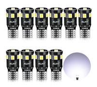 AGLINT T10 194 LED Bulb CANBUS Error Free W5W 501 168 2825 Wedge 12V Replacement Bulb for Car Interior Dome Map Door Side Trunk Courtesy Position Light License Plate Lights 6500K White 10PCS