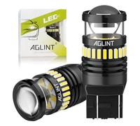 AGLINT T20 LED Bulb W21W 7443 7440 W21/5W 12V 24V Replacement for Car Backup Reverse Light DRL Daytime Running Tail Turn Signal Brake Parking Lights 6500K White 2PCS