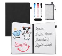 AGM A4 Mini Portable Whiteboard, Double-Sided Small Desk Whiteboard