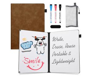 AGM A4 Mini Portable Whiteboard, Double-Sided Small Desk Whiteboard