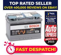 Bosch S5A08 S5 A08 Start Stop AGM Car Battery 12V 70Ah Type 096 5 YEAR WARRANTY