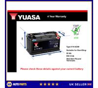 AGM Car Battery fits BMW ALPINA D3 D5 XD3 D4 XB7 B4 B3 D10 Stop Start