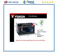 Car Battery YBX9115 Yuasa 580901080 Genuine Top Quality Guaranteed New