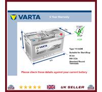 AGM Battery fits LAND ROVER DISCOVERY DISCOVERY SPORT FREELANDER 2004 on 110 AGM