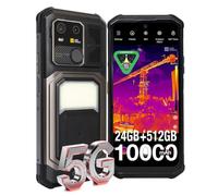 AGM G3 Pro Rugged Android 15 Smartphone 25fps Thermal Camera 512x384, 12GB + 512GB, 5G Unlocked, 6.72" FHD Display, MTK 7300, Fast Wireless Charging, 10000mAh, Camping Flashlight/116dB Speaker
