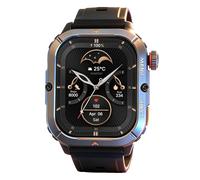 AGM Legion 3 Ultra-Rugged Smart Watch, 1.95" AMOLED Display, 5ATM Waterproof, Bluetooth Calling/Message, SPO₂/Heart Rate/Sleep/Motion Tracking, 100+ Sport Modes, Multiple Reminders/Flashlight