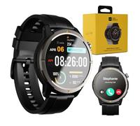 AGM Legion Smart Watch with Bluetooth Calling, AMOLED Touchscreen Fitness Watch, 100+ Sports Modes, 24/7 Heart Rate Sleep SpO2 Monitor, DIY Dial, IP68 Waterproof, Compatible with Android & iOS